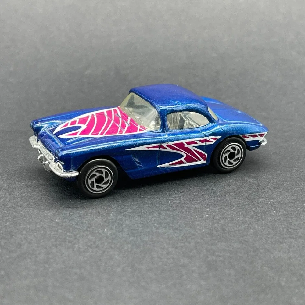 Matchbox Superfast 1962 '62 Chevrolet Chevy‎ Corvette Coupe Blue Diecast 1/58